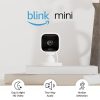 Amazon:$39.99 ($69.99)Blink Mini – Compact indoor plug-in smart security camera, 1080p HD video, night vision, motion detection, two-way audio, easy set up, Works with Alexa – 3 cameras (White)