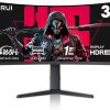 Amazon : $279.99 ($499.00)   KOORUI 34 Inch Ultrawide Curved Gaming Monitor 165HZ, 1ms, 1000R, WQHD 3440 * 1440, 21:9, DCI-P3 90% Color Gamut, Adaptive Sync Compatible, Tilt/Height Adjustable Stand, HDMI, Display Port, Black