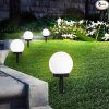 Amazon : $17.99 ($29.99)  INCX Solar Lights Outdoor, 8 Pack Solar LED Globe Light Waterproof, Garden Lights Solar Powered for Yard Patio Walkway Landscape In-Ground Spike Pathway Cool White