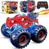 Amazon :$9.99 ($39.99)Kidcia Remote Control Dinosaur Car, 2.4GHz RC Monster Trucks for Boys with Spray, Light & Sound, All Terrain RC Cars with 2 Batteries, Dinosaur Toys for Kids 3 4 5 6 7 8, Christmas Birthday Gift