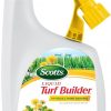 Amazon:$13.99 ($27.49)Scotts Liquid Turf Builder with Plus 2 Weed Control, Liquid Weed Killer and Fertilizer, 32 fl. oz.