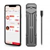 Amazon:$20.99 ($69.99)Wireless Meat Thermometer - 262FT Meat Thermometer Bluetooth for Inside and Outside Grilling, Grill Thermometer with 2 in 1 Probe, Digital Cooking Thermometer with Smart App for Smoker,Oven and BBQ 1