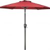 Amazon:$19.99 ($45.99)Simple Deluxe 9' Patio Umbrella Outdoor Table Market Yard Umbrella with Push Button Tilt/Crank