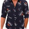 Amazon:$9.99 ($31.99)COOFANDY Men's Hawaiian Floral Shirts Linen Button Down Tropical Holiday Beach Shirts