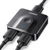 Amazon:$7.14 ($12.99)UGREEN HDMI Switch 4K@60Hz, Bi-Directional HDMI Switcher 2 in 1 Out HDMI Splitter 1 Input 2 Output Supports UHD 3D HDR Compatible with PS5, PS4, Xbox Series X/S, Roku, Fire Stick, Black