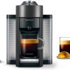 Amazon:$153.30 ($219.00)Nespresso Vertuo Coffee and Espresso Maker,1597 ml, by De'Longhi, Graphite Metal