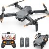 Amazon :$21.99 ($54.99)Heygelo S90 Drone with Camera for Adults, 1080P HD Mini FPV Drones for Kids Beginners, Foldable RC Quadcopter Toys Gifts with Altitude Hold, Voice/Gesture Control, 3 Speeds, 2 Batteries