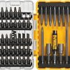Amazon:$14.69 ($24.49)DEWALT Screwdriver Bit Set with Tough Case, 45-Piece (DW2166), Grey/Silver Screwdriving Set with Tough Case