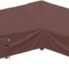 Amazon : $41.52 ($53.85)  Flexiyard Heavy Duty Outdoor Sectional Sofa Cover, 104''X83'' 6-Seater Waterproof 600D Patio Sectional Couch Cover, Lawn Patio Furniture Cover (Espresso Coffee, L-Shaped-Right Facing-104 x83)