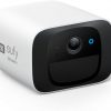 Amazon : $42.99 ($79.99)  eufy Security SoloCam C210, Wireless Outdoor Camera, 2K Resolution, No Monthly Fee, Wireless, 2.4 GHz Wi-Fi, HomeBase 3 Compatible (Renewed)