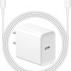 Amazon : $6.90 ($7.90) iPhone Charger Super Fast Charging 20W PD Wall Charger with 6FT Charging Cable for iPhone 14/14 Pro Max/13/13 Pro Max/12/12 Pro/12 Pro Max/1 Pro iPad