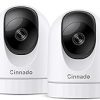 Amazon : $59.99 ($69.99) Cinnado 2K Home Security Cameras-2.4Ghz WiFi Indoor Camera with 360° Motion Detection for Pets/Nanny/Baby/Dog, 2 Way Audio, 24/7 SD Card Storage, Cloud Storage, Works with Alexa & Google Home, 4 Pack