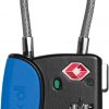 Amazon: $5.99 ($11.99) TSA Approved Cable Luggage Locks, 3 Digit Combination Padlocks, Travel Lock for Suitcases & Bag