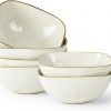 Amazon: $9.99 ($28.99) Cereal Bowls Set of 6, Ocean Square 6 inch Soup Bowls, 23oz Rice Serving Bowl Oatmeal Bowls