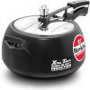 Amazon : $42.84 ($52.00) Hawkins CXT50 Contura Hard Anodized Induction Compatible Extra Thick Base Pressure Cooker, Black, 5L, 5 L