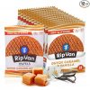 Amazon :$11.99 ($21.99)Rip Van WAFELS Dutch Caramel & Vanilla Stroopwafels, Healthy Non GMO, Low Calorie / Sugar Office Snacks, Keto Friendly, (3g), 12 Count (Packaging May Vary)