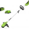 Amazon : $129.99 ($169.99)   Greenworks 40V 15'' Cordless Battery String Trimmer w/ 2.5 Ah Battery & Charger