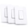 Amazon : $34.99 ($44.99)  Kasa Smart Light Switch HS200P3, Single Pole, Needs Neutral Wire, 2.4GHz Wi-Fi Light Switch Works with Alexa and Google Home, UL Certified, No Hub Required, 3 Count -Pack of 1 , White