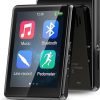 Amazon : $29.99 ($49.98) 64GB MP3 Player with Bluetooth5.3, 2.8-Inch HD Full Touch Screen, High Fidelity Lossless Sound Music Player, mp3 FM Radio Recording e-Book, Record,Pedometer and MP3Player with Speaker, Black 