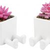 Amazon: $4.99 ($7.95) Artificial Succulent Plants in Pots, Set of 2 Fake Plants Faux Succulents Office Desk Decor
