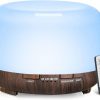Amazon: $8.99 ($19.99) Diffuser, 500ml Essential Oil Diffuser, Oil Diffuser with Remote Control, Aromatherapy Humidifier