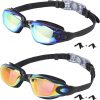 Amazon: $8.99 ($14.99) Kids Swim Goggles,2 Pack Anti-Fog Leak Proof Kids Swimming Goggles,Anti-UV Clear Vision Glasses