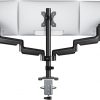Amazon : $49.49 ($119.99) HUANUO Triple Monitor Mount for 13-27 inch Computer Screens, Triple Monitor Stand with Gas Spring Arm Holds 17.6lbs, 3 Monitor Stand Desk Mount with Tilt, Swivel, Rotation, VESA 75x75, 100x100mm