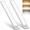 Amazon: $10.43 ($28.99) Under Cabinet Lights, 72 LED Motion Sensor Light Indoor, USB Rechargeable Closet Lights