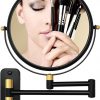 Amazon: $14.99 ($29.99) Makeup Mirror Wall Mounted 1X/10X Bathroom Magnifying Mirror,360°Swivel Double-Sided Vanity Mirror