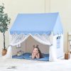 Amazon : $32.49 ($59.99) Kids Play Tent Large Fairly Kids Tent Indoor for Girls Boys Toddlers Playhouse Tent Castle with Lace Curtain and Windows Game Party Decoration (Blue)