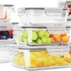 Amazon: $19.99 ($29.99) Glass Food Storage Containers with Lids, [18 Piece] Glass Meal Prep Containers