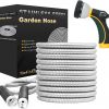 Amazon: $15.99 ($31.98) Flexible Metal Garden Hose – Upgrade Leak & Fray Resistant Design, Stainless Steel