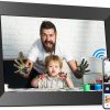 Amazon: $34.99 ($69.99) 10.1 Inch WiFi Digital Picture Frame, IPS HD Touch Screen Cloud Smart Photo Frames w/32GB Memory