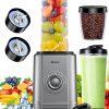 Amazon: $27.99 ($99.99) 1200W Blender for Shakes and Smoothies, Personal Blender with 6-Edge Blade, 17oz & 23oz
