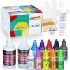 Amazon : $7.34 ($24.99)  Airbrush Paint - Perfect for Artists and Beginners - Complete Water-Based Air Brush Paint Set with Thinner, Cleaner, Mixing Cups, Mixing Sticks, Gloves