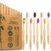 Amazon:  $3.88 ($9.98) 10 Pcs Bamboo Toothbrush Sets, Eco-Friendly BPA Free Soft Bristles Wood Toothbrush