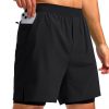 Amazon : $18.19 ($25.99)  Soothfeel Men's 2 in 1 Running Shorts with 4 Pockets 5 Inch Quick Dry Gym Active Workout Athletic Shorts for Men with Liner