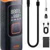 Amazon : $19.99 ($39.99)  VEVOR Tire Inflator Portable Air Compressor, Powerful 160PSI & 2X Faster Inflation, Accurate Cordless Smart Air Pump with LCD Screen, Suitable for Cars, E-Bikes, Motorcycles
