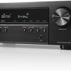 Amazon:$259.27 ($399.00)Denon AVR-S570BT 5.2 Channel AV Receiver - 8K Ultra HD Audio & Video, Enhanced Gaming Experience, Wireless Streaming via Built-in Bluetooth, (4) 8K HDMI Inputs, Supports eARC, HD Setup Assistant