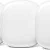 Amazon:$319.99 ($399.99)Google Nest WiFi Pro - 6E - Reliable Home Wi-Fi System with Fast Speed and Whole Home Coverage - Mesh Router - 3 Pack - Snow