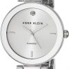 Amazon :$32.24 ($75.00)Anne Klein Women's Genuine Diamond Dial Bracelet Watch