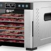 Amazon:$109.99 ($199.99)Magic Mill Pro Food Dehydrator Machine | 7 Stainless Steel Trays | Dryer for Jerky, Dog Treats, Herb, Meat, Beef, Fruit | Keep Warm Function, Digital Timer and Temperature Control, ETL Approved