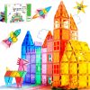 Amazon: $12.40 ($24.99) Magnetic Tiles – Kids Toys Sturdy Magnetic Blocks for Kids Ages 4-8, Magnet Tiles Building Blocks