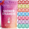 Amazon: $5.20 ($25.99) Shower Steamers Aromatherapy, 21-Pack Shower Bombs Organic Essential Oil