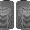 Amazon : $14.23 ($26.99)   FH Group Car Floor Mats - Heavy-Duty Rubber Floor Mats for Cars, Universal Fit Full Set, Trimmable Automotive Floor Mats, ClimaProof Floor Mats For Most Sedan, SUV, Truck Floor Mats Gray