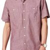Amazon : $5.90 ($19.90)  Amazon Essentials Men's Short-Sleeve Chambray Shirt