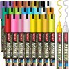 Amazon: $9.99 ($19.99) Acrylic Paint Markers Paint Pens 24 Colors 2-3mm Medium Tip Paint Markers for Fabric
