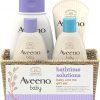 Amazon : $22.98 ($32.02)   Aveeno Baby Bathtime Solutions Baby & Me Gift Set with Baby Wash & Shampoo, Calming Baby Bath & Wash, Baby Daily Moisturizing Lotion & Stress Relief Body Wash for Mom, Soap-Free, 4 items