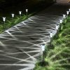 Amazon : $14.99 ($29.99)  Solar Pathway Lights Outdoor Waterproof IP65- Stainless Steel Solar Outdoor Lights, Solar Lights for Outside Yard Walkway Patio Garden Decorative, Cool White (6PK)