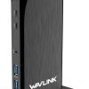 Amazon:$30.00 ($60.00)WAVLINK USB C Docking Station Triple Monitor with 65W PD Charging for Specific Windows and Mac USB C and Thunderbolt 3 Systems (2 HDMI, DVI,6 USB 3.0 Ports, Gigabit Ethernet, Audio Jack, 100W USB PD)